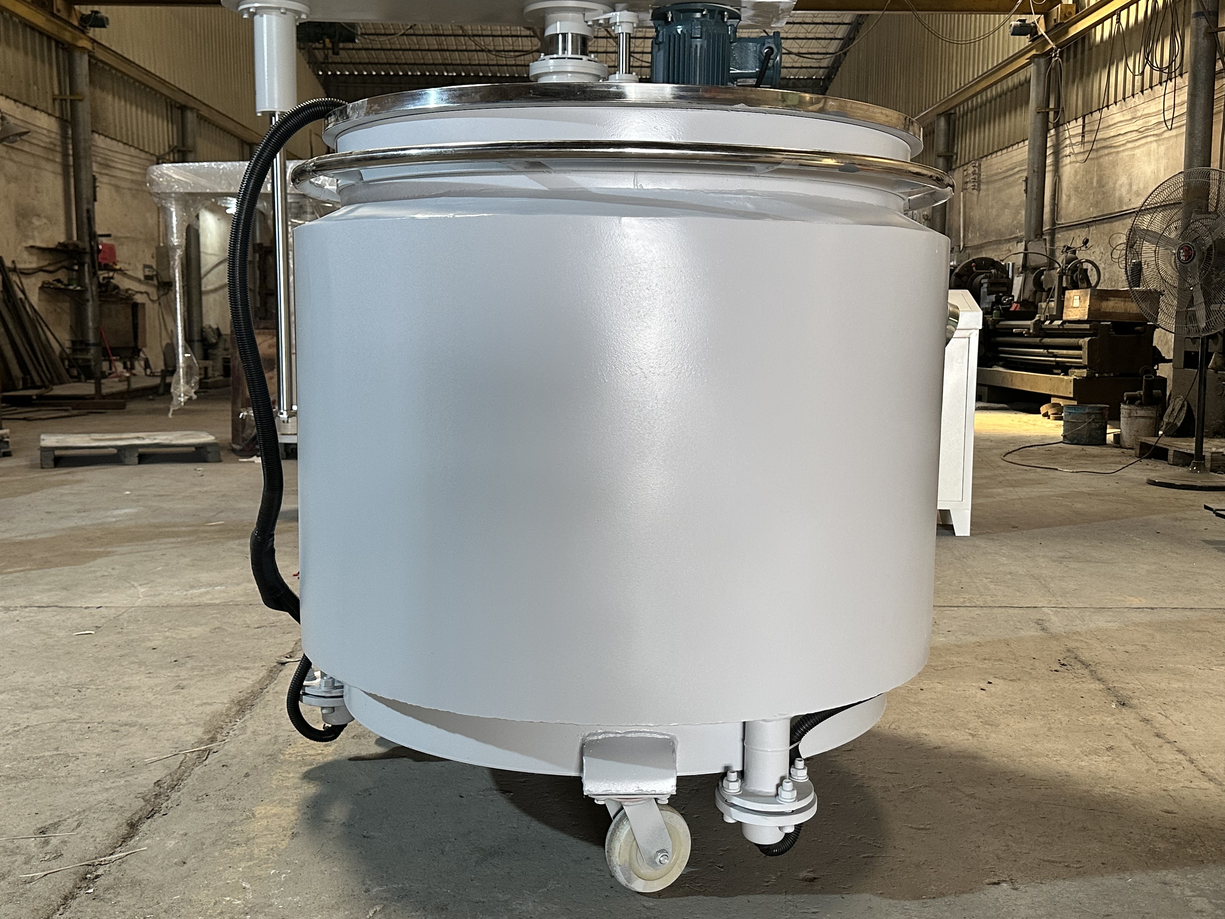 雙層加熱冷卻缸