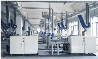 廣州水性工業(yè)漆客戶訂購的CDP大流量砂磨機已投產(chǎn)(圖1)