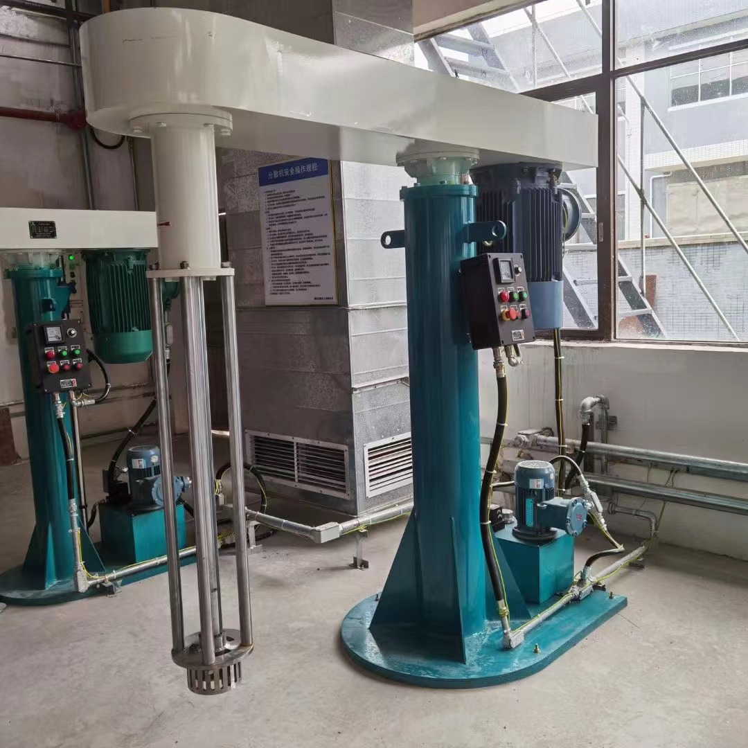 佛山油漆客戶訂購的LS籃式砂磨機已投入生產(圖1)